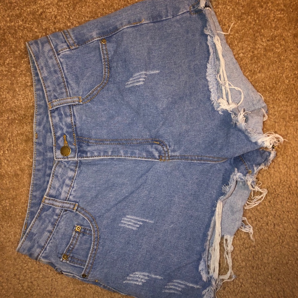 Falmer Heritage Jean Shorts Distressed